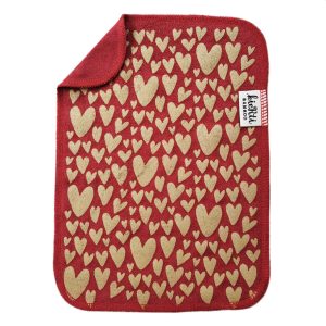 tiskirätti hertta kulta punainen