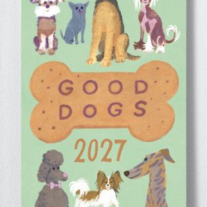 Seinäkalenteri Kehvola Good dogs 2027